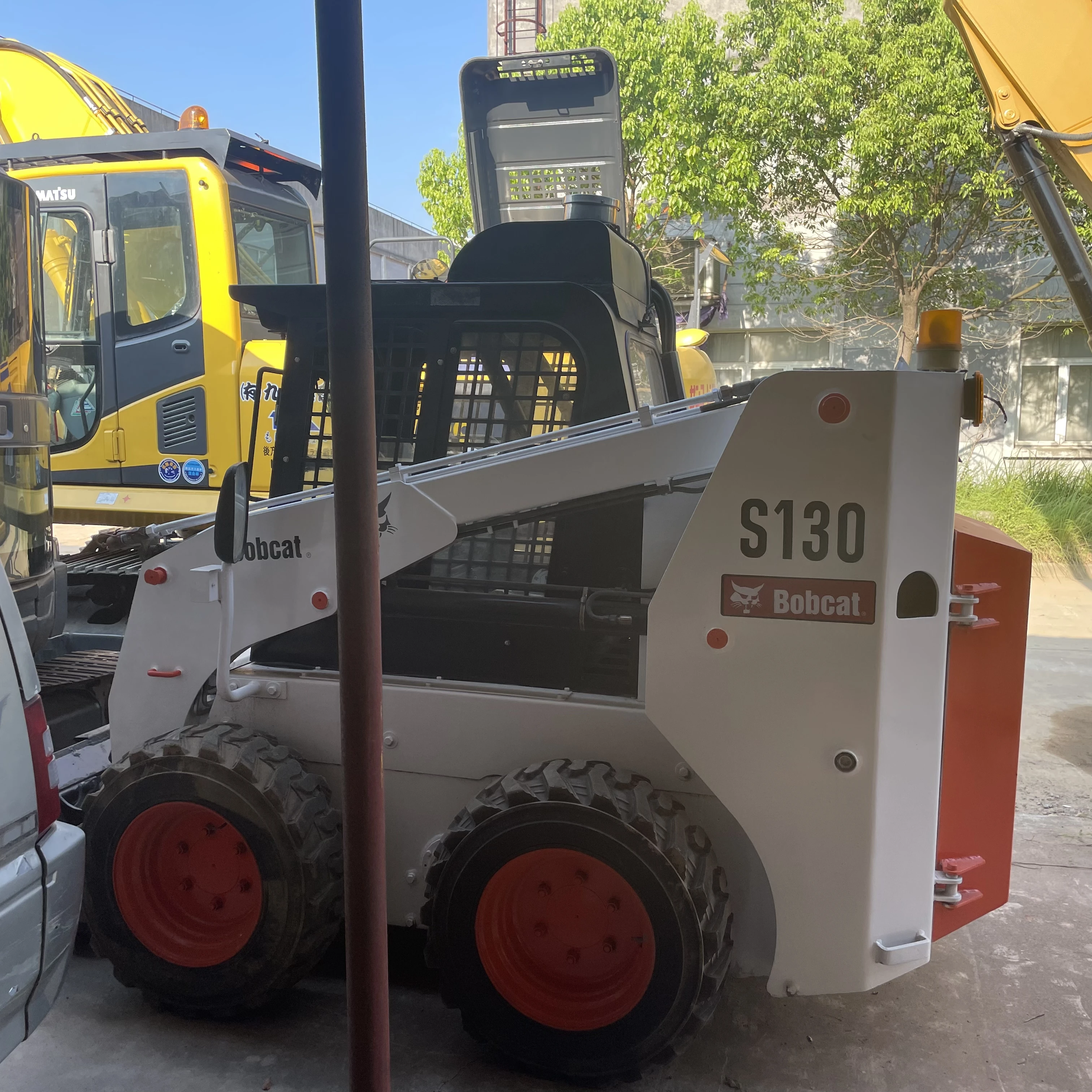 Mini small original loaders Bobcat S130 skid steer loader sell well