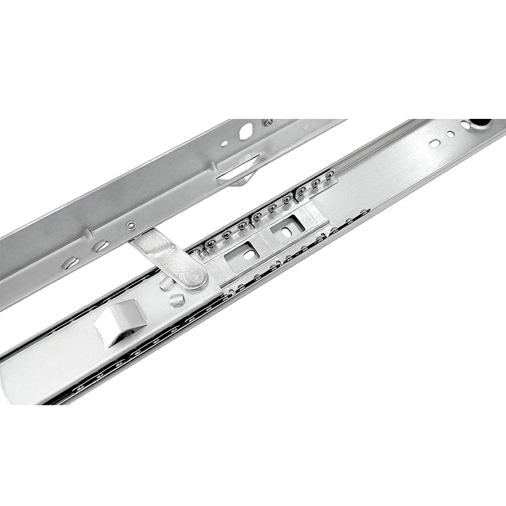 E-SHINING lifting spring extendable ball bearing dining Table Slide Rail lift rails folding table sliding rail mechanism