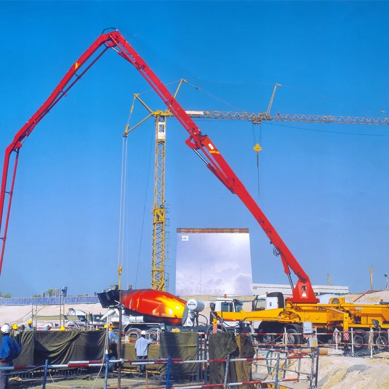 Маленький бетононасос Skymard Sym5300thbfs 430c-10 длиной 43 м