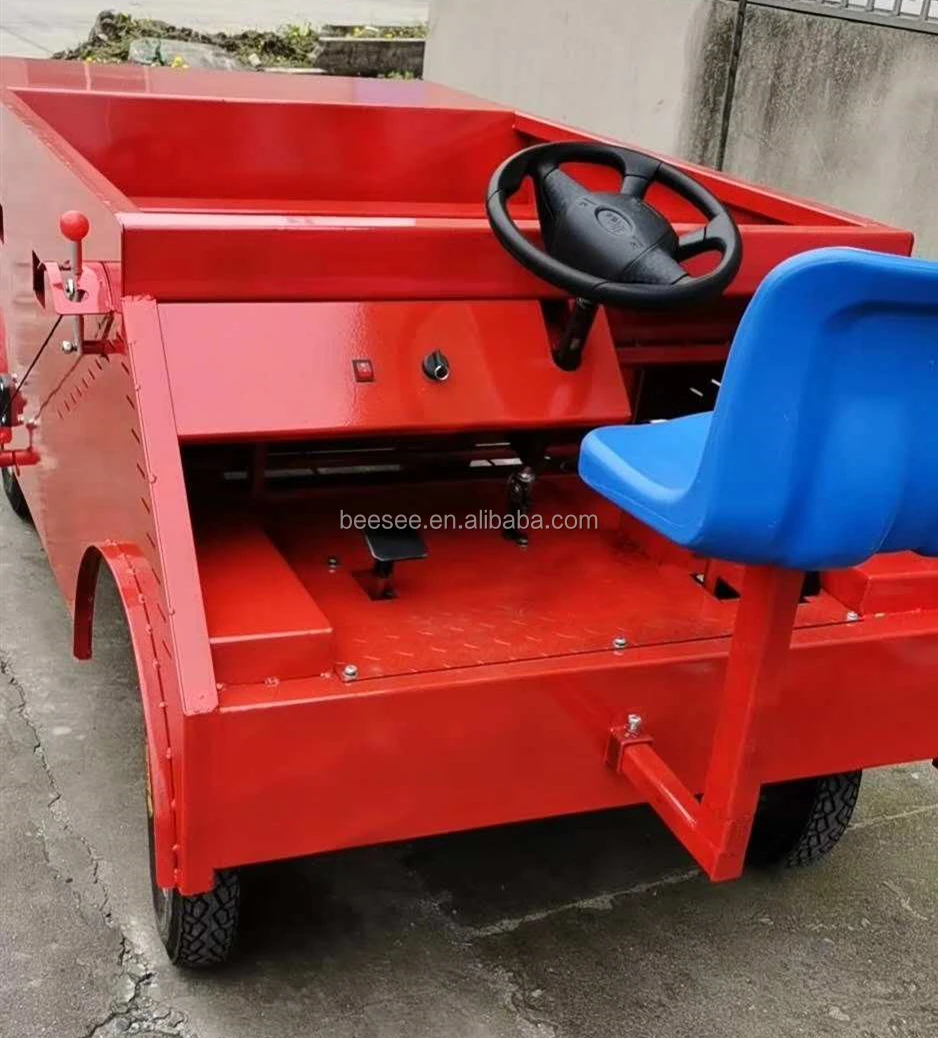 
Quartz sand and crumb rubber granules SBR/EPDM infill brush machine for artificial grass turf construction 