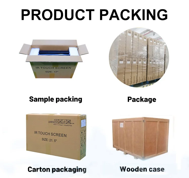 Chinese manufacturer directly sale 15.6 inch IR multi touch screen USB driver free