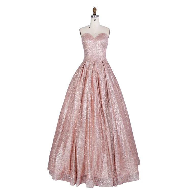 Популярные дизайнерские блестящие женские платья на шнуровке без бретелек для выпускного вечера