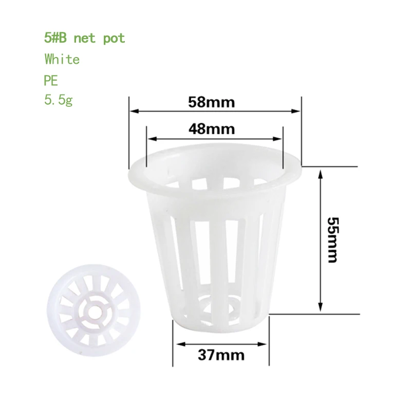 Promotional Various Durable Using Flowers Hydroponic Plant Colonization Basket For Greenhouse