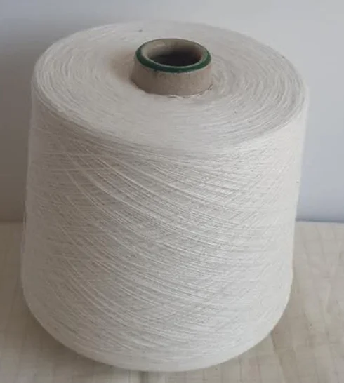 
6-21s rotor spinning white bleached recycled cotton yarn polyester cotton yarn all cotton composite yarn 