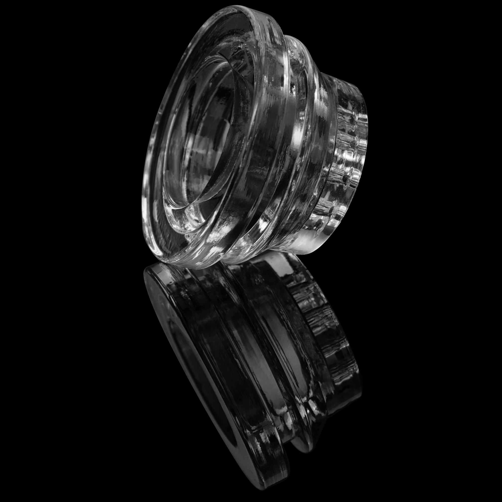 
Wholesale High Quality E-cigarette Glass Bottom Sits Transparent Color 