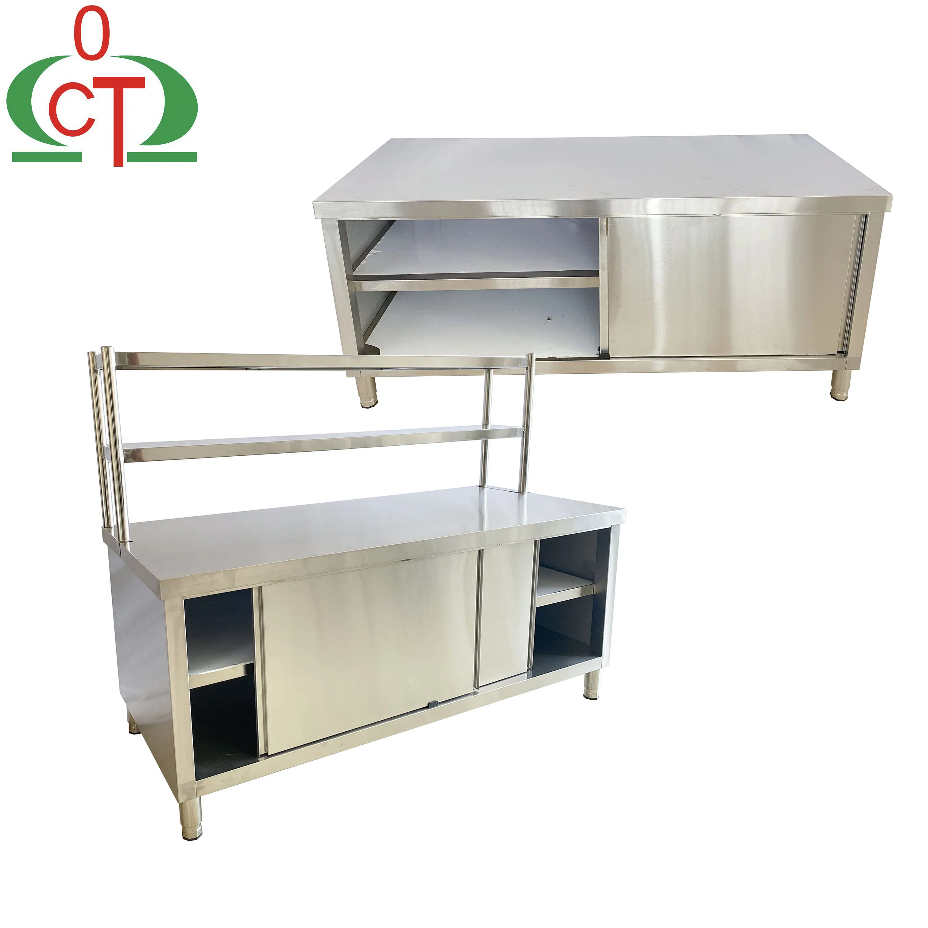 High Quality Stainless Steel Workbench Cabinet for Kitchen Equipment Factory Work Table for Hotels and Restaurants