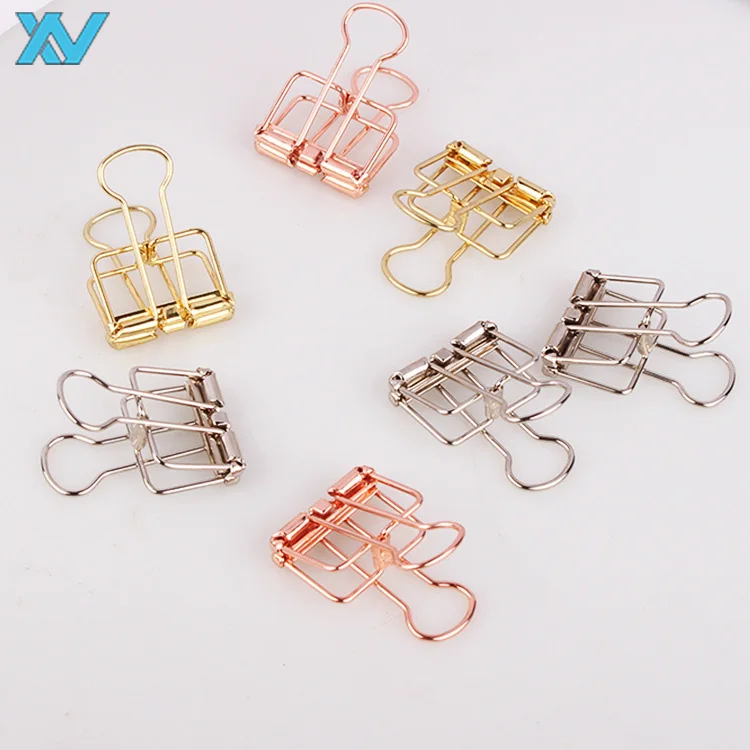 Hollow Folding Metal Wire Long-tail Clips Popular Metal New Novelty Fridge Magnetic Memo Note Clips Magnets Metal Clip 1000pcs