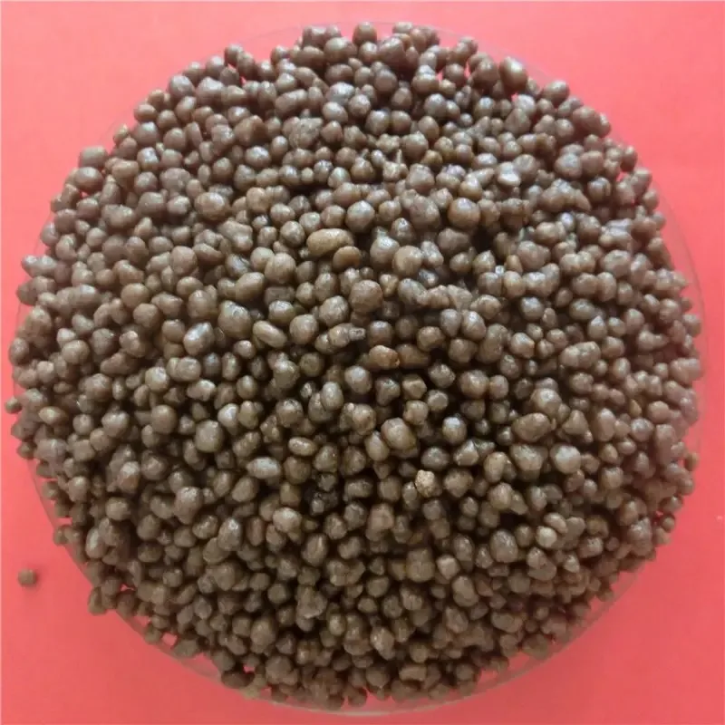 brown granular phosphate fertilizer Diammonium phosphate DAP 18-46-00 manufacturer in China
