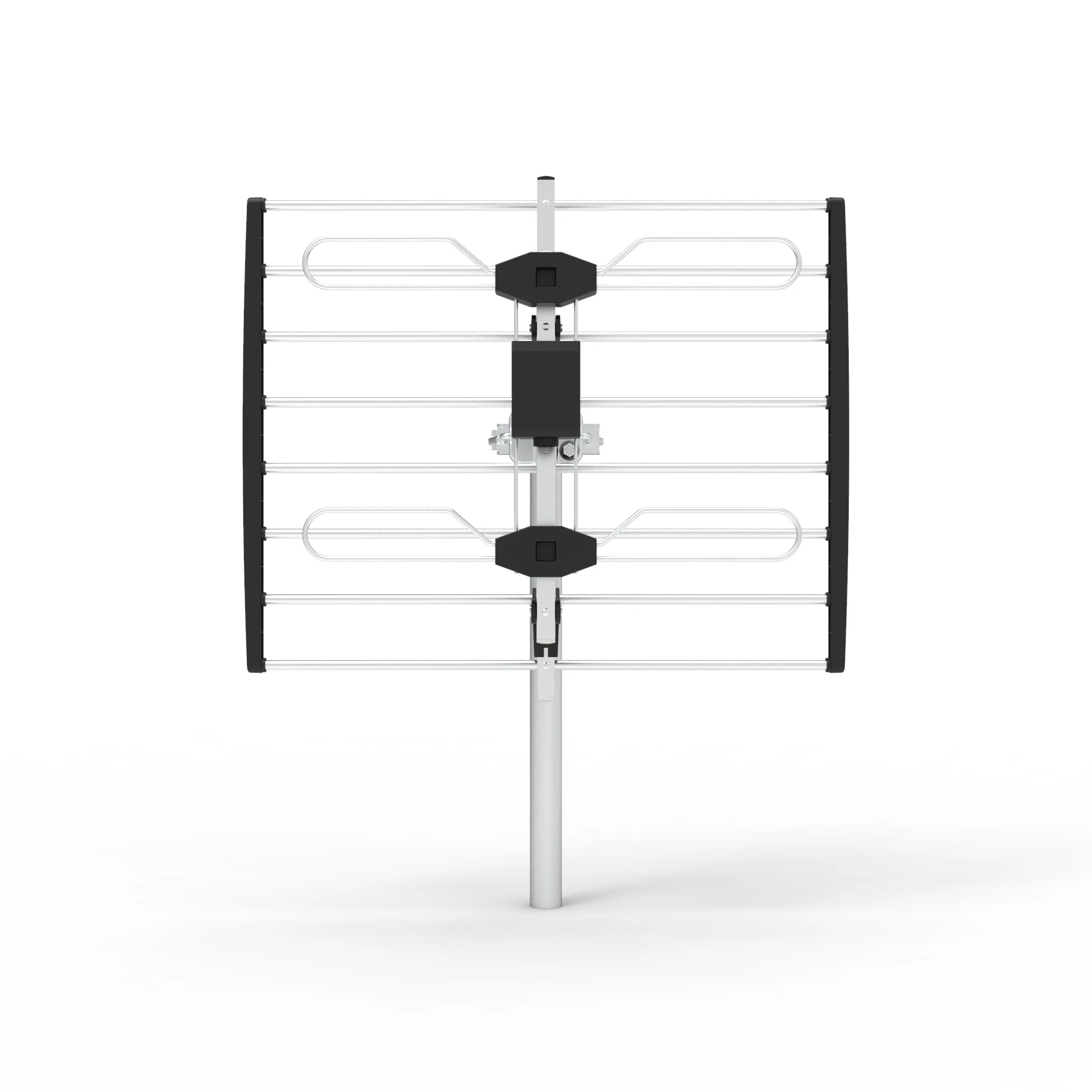 
Outdoor TV Antenna 2020 Upgraded Long Range VHF UHF Amplifier High Gain Directional Reception Antenna 