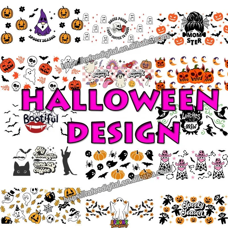 Libbey Glass 16oz 20oz 24oz Waterproof UV DTF Transfer Custom Logo PVC Heat Transfer Printing Sticker for Cups