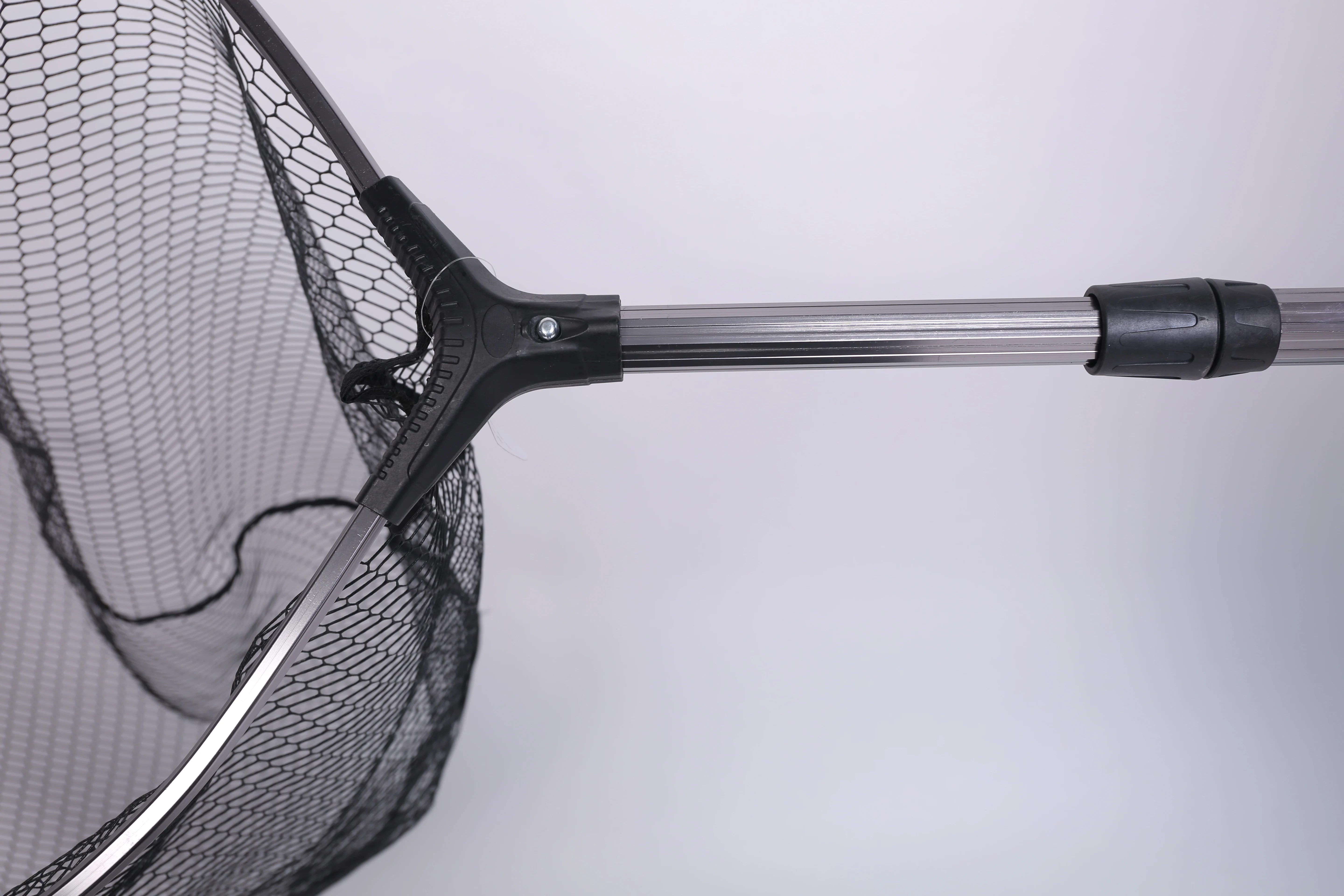 Hot Sale Directly Factory Mesh Fishing Carp Landing Long Net Rubber Net Bag