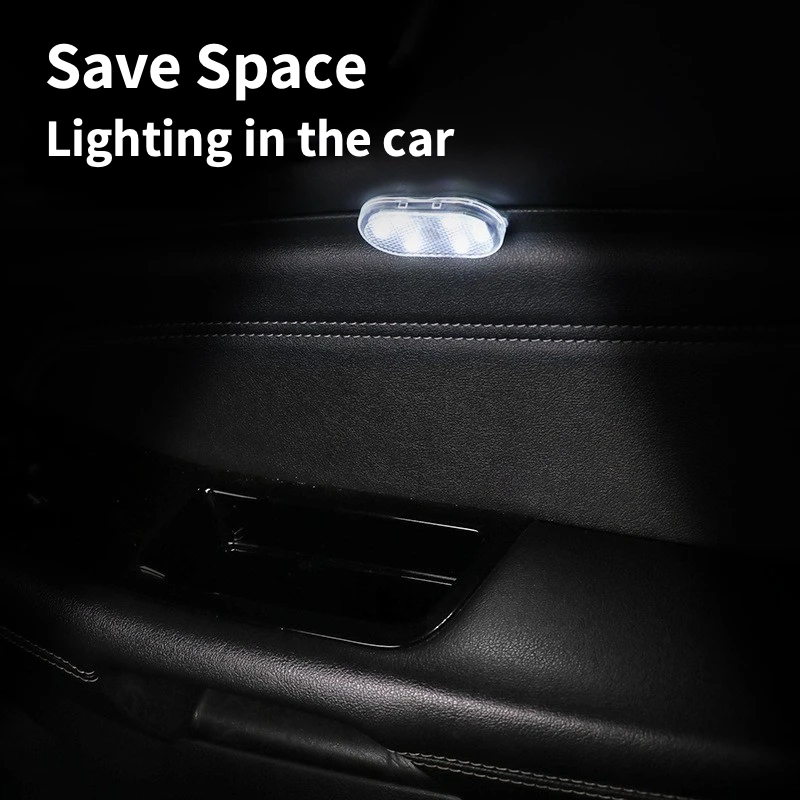 Car Interior LED Sensor Light Wireless Touch night Lights Wireless Auto Roof Ceiling Lamps