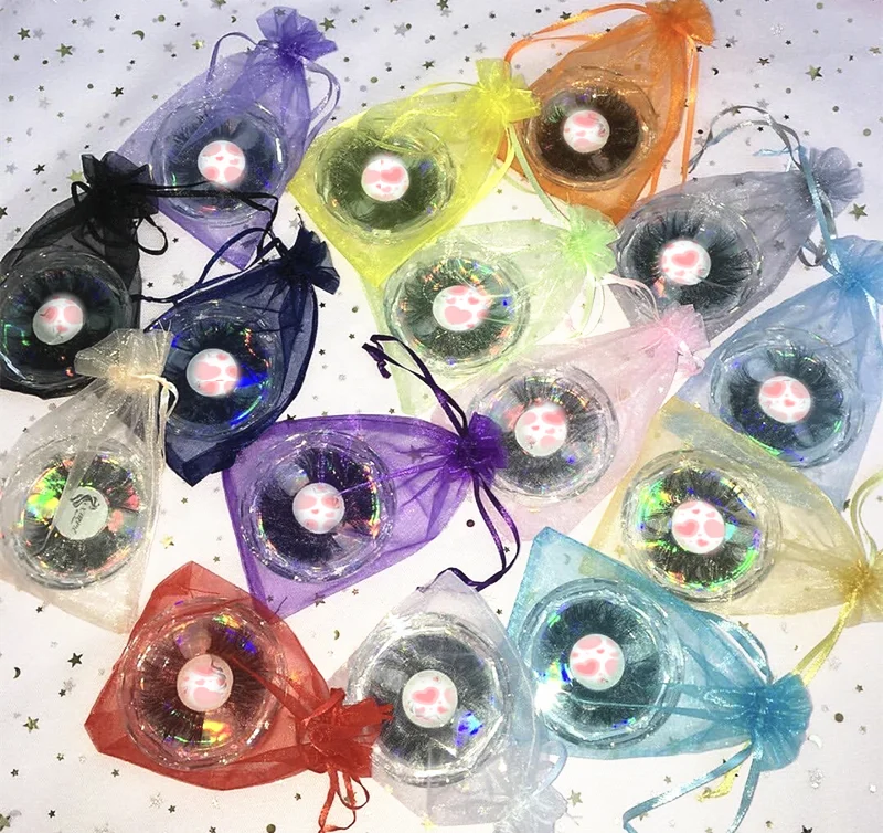 Custom Design Jewelry Bag Small Organza Gift Drawstring Bag Transparent Gauze Bag