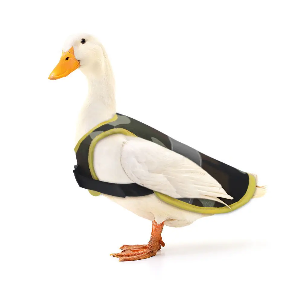 New Pet Chicken Duck Goose Chest Back Pet Clothes Reflective Safety Vest For Chicken And Duck