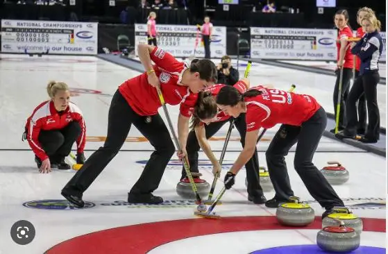 Carbon Fiber Ultra Light Curling Broom handle Sticks Custom Logo Curling Broom Shafts