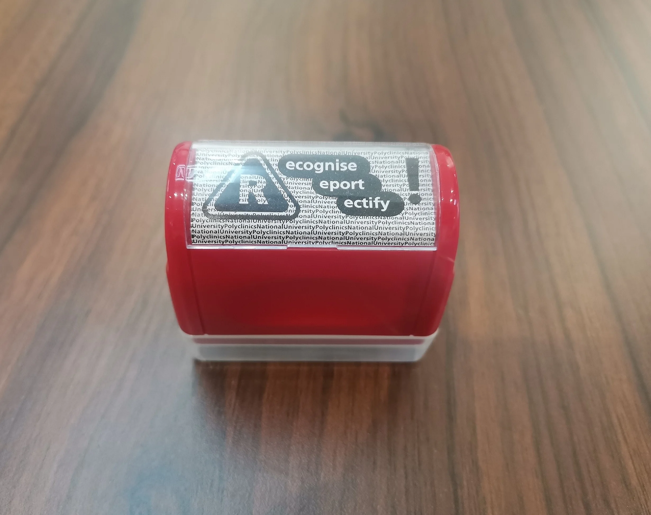 Customization roller stamp WES R-1840 unlimited re-inking flash stamp