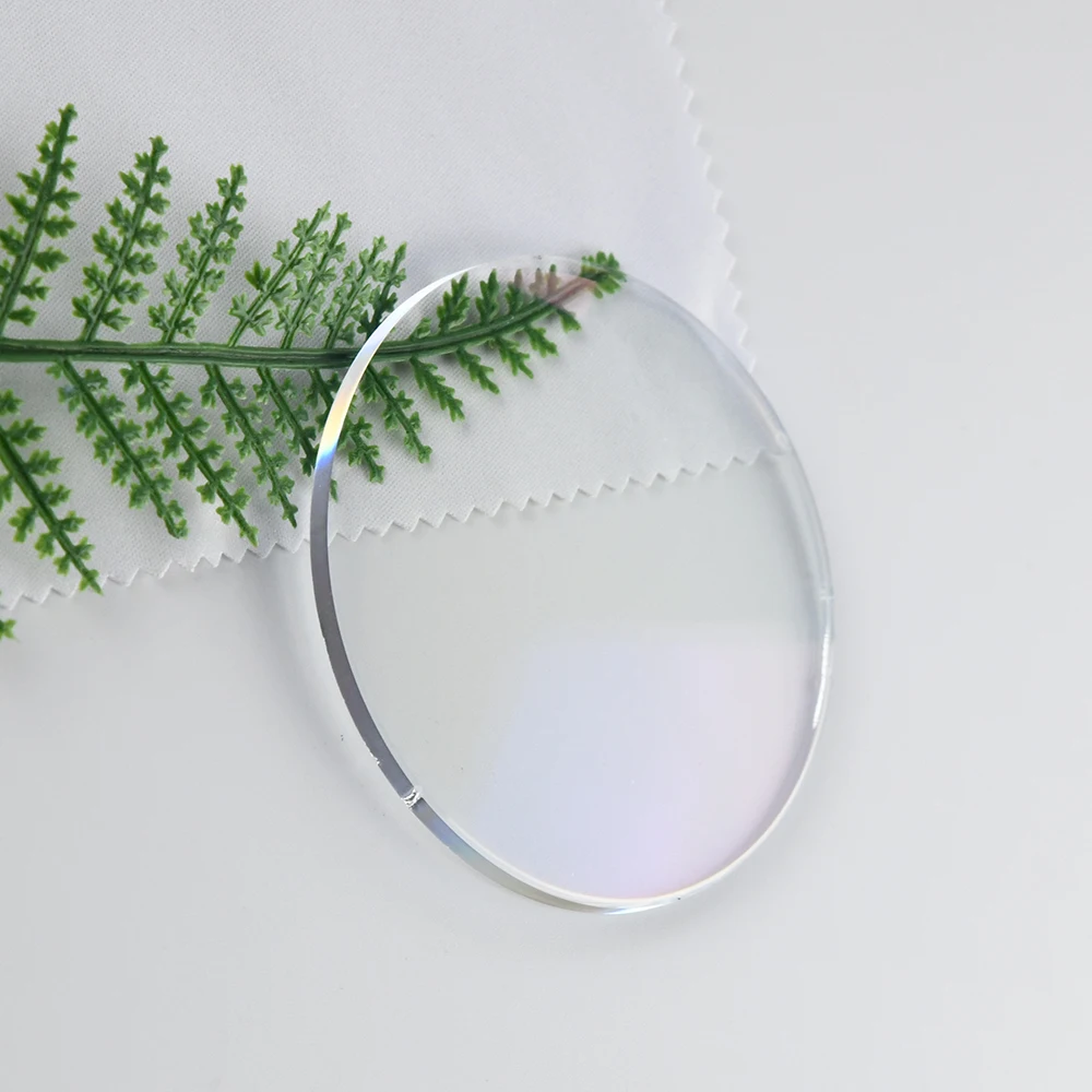 China Danyang Seesee China Manufacture CE Certification CR39 Uc/hc/hmc Emi Index Single Vision Semi Finished AR Optical Lenses