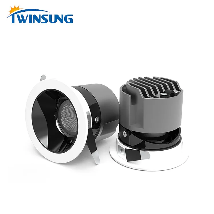 CE RoHS Certified 5w 7w 10w 12w LED Spotlights for Homes Recessed Ceiling Spot Light Mini Small Indoor Jewellery Shop