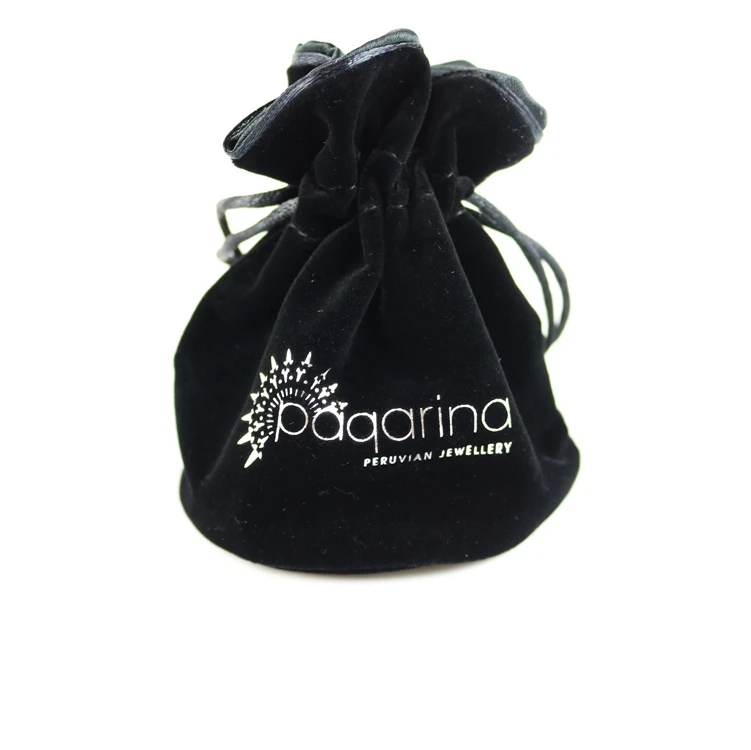 Full Customization Jewellery Pouch Low MOQ Velvet Pouches Necklace Ring Packaging Jewlery Pouch