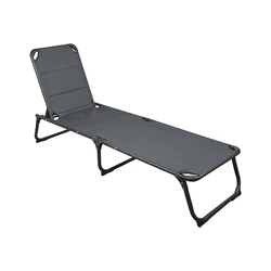 Adjustable Caravan Beach Pool Portable Foldable Outdoor Garden Camping Recliner Chair Bed for Sale