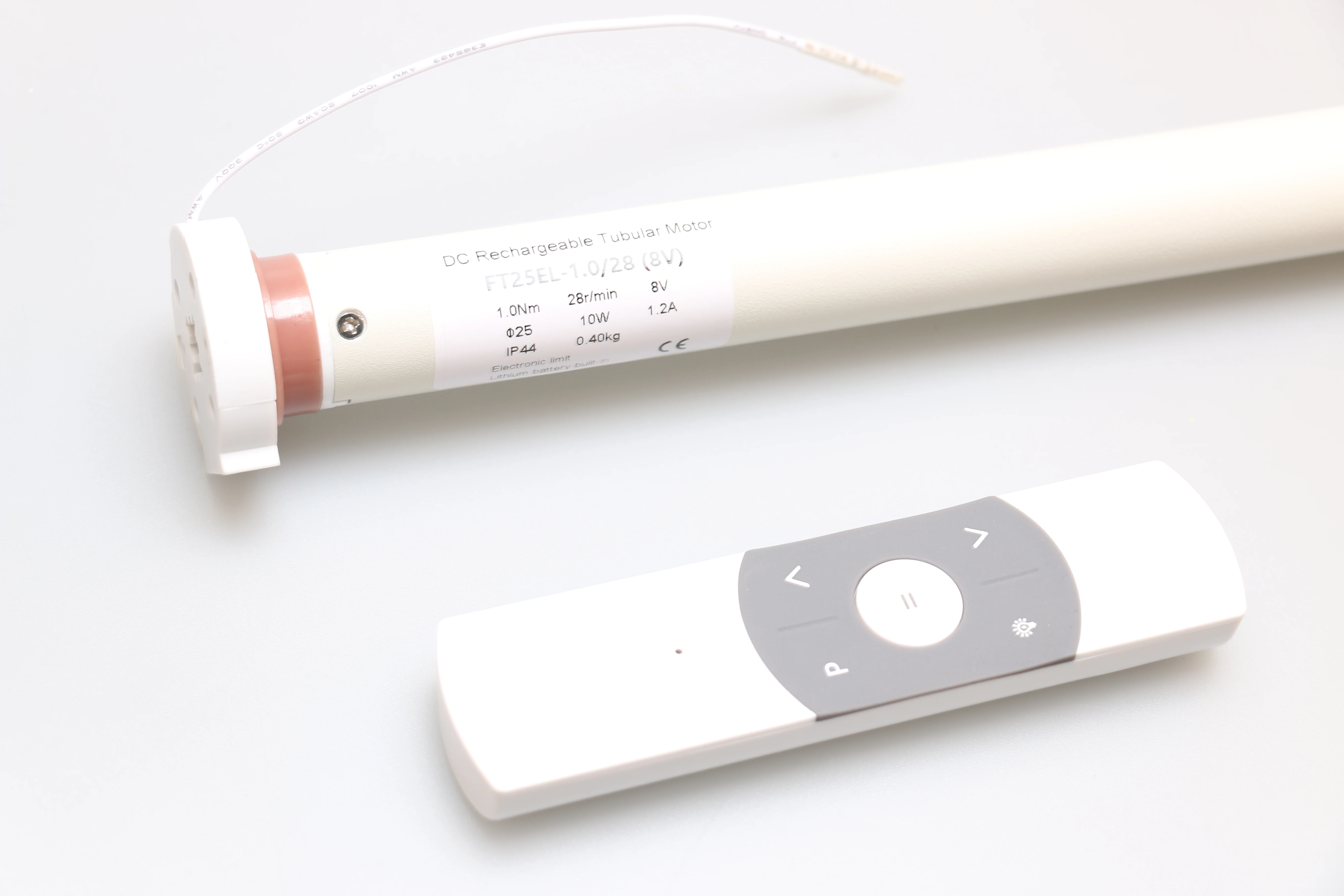 
Smart battery type DC12V/24V FT25EL Li-battery built-in for roller blind 