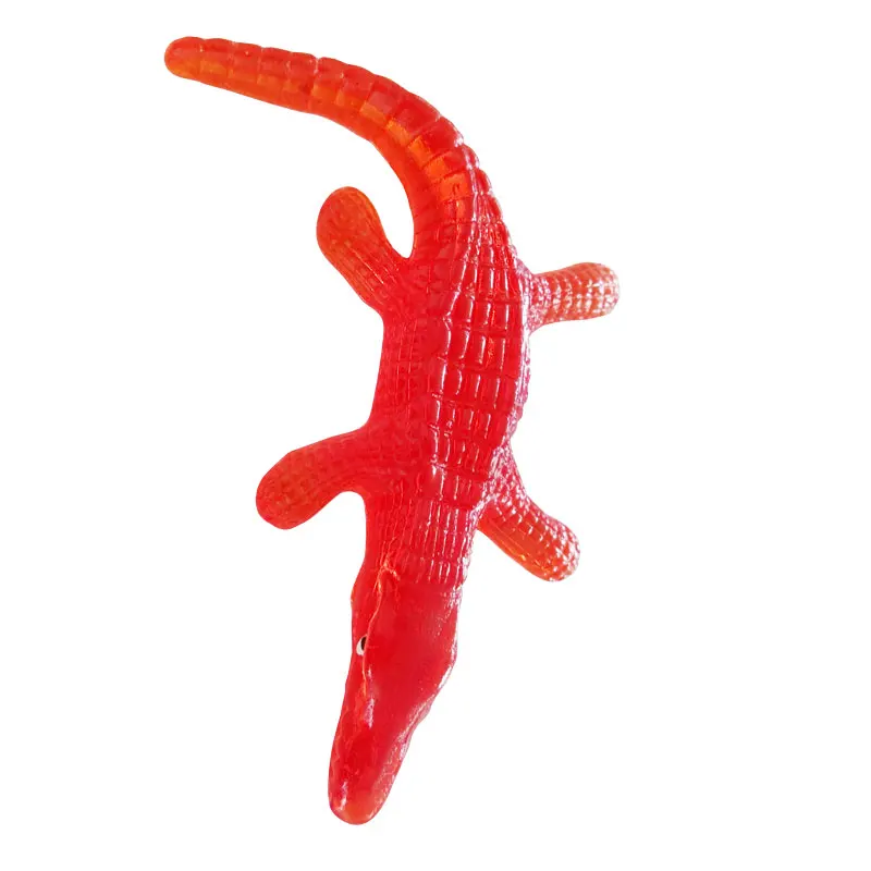 Classic TPR Soft and Sticky Factory direct sale scary animal TPR material sticky novelty crocodile shape toy