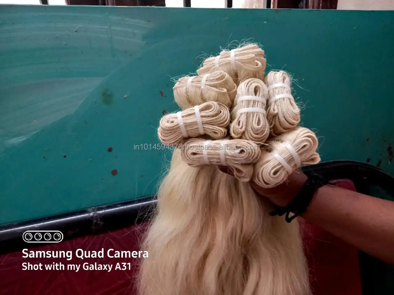 
2021 NEW ARRIVAL !!!!! 613 BLONDE BULK NATURAL WAVY INDIAN HUMAN HAIR EXTENSIONS !!!!! 