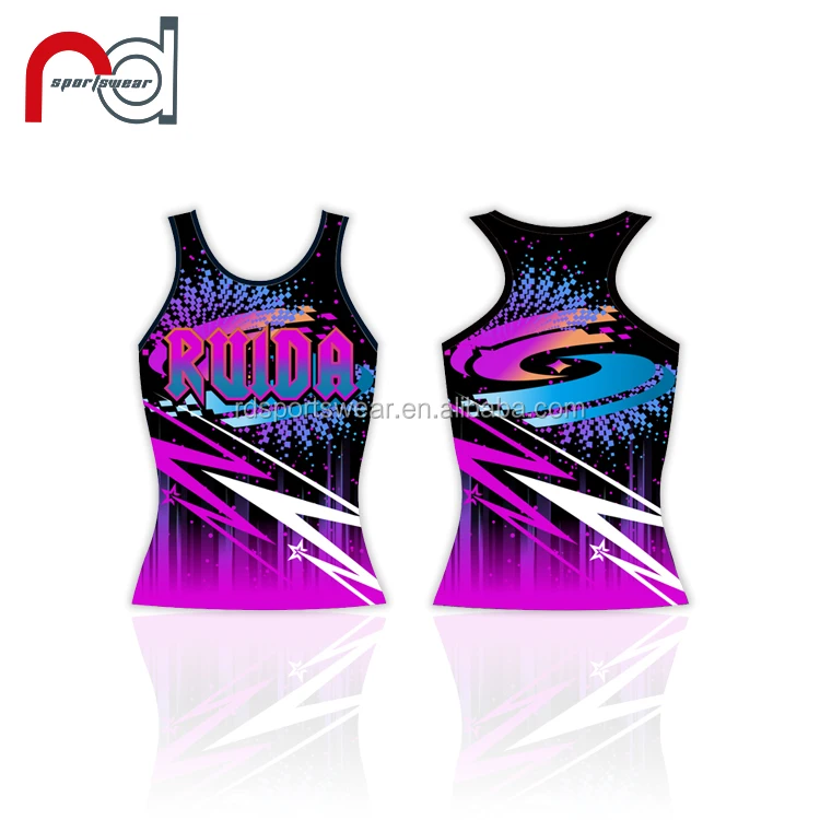 Big Gym Cheerleaders Practice wear Spirt Elite Outfit High quality Customized Crop top Tank top and shorts