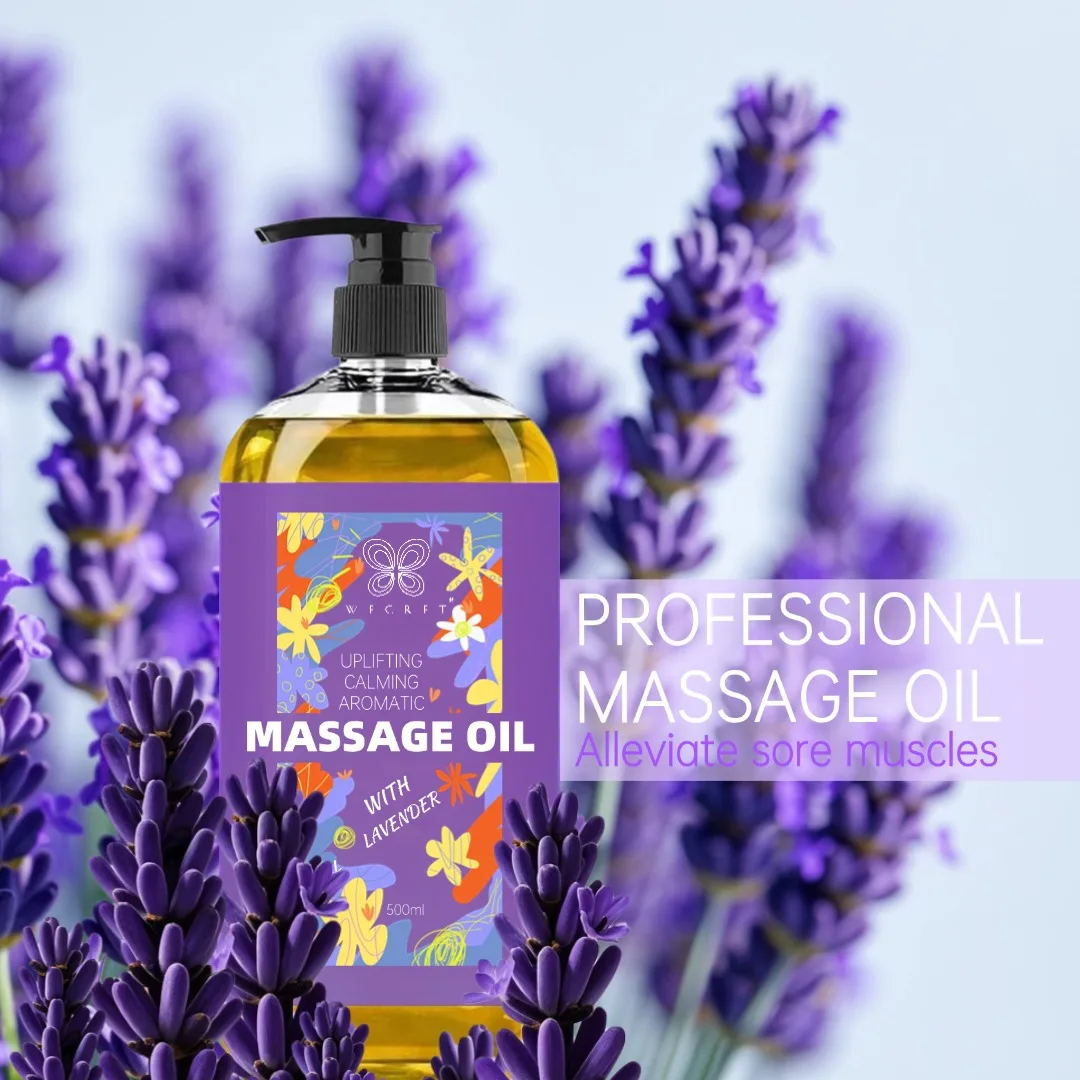 OEM/ODM Natural Massage Oil Facial Body SPA Relaxing Muscle Moisturizing Aromatherapy Herbal Essential Oil