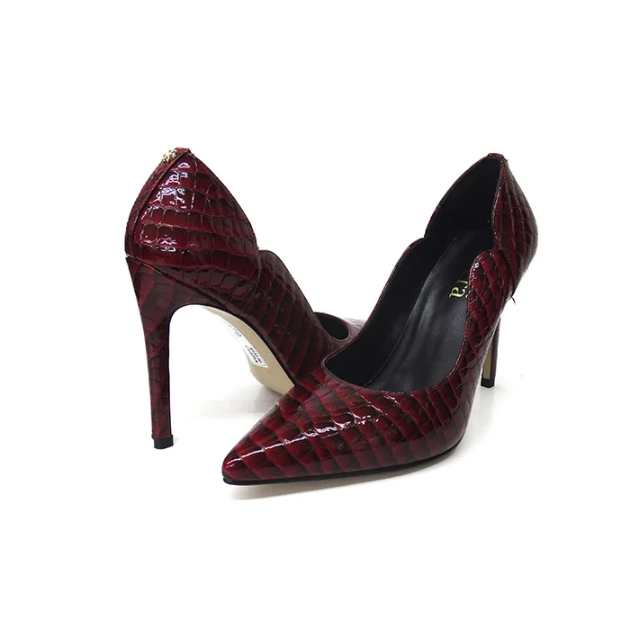 Fashion high quality shoe women pumps with dramatic pointed toe