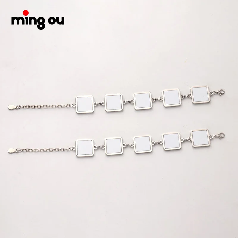 Sublimation Bracelet Blank Jewelry Charms Bracelets For Sublimation Bracelet