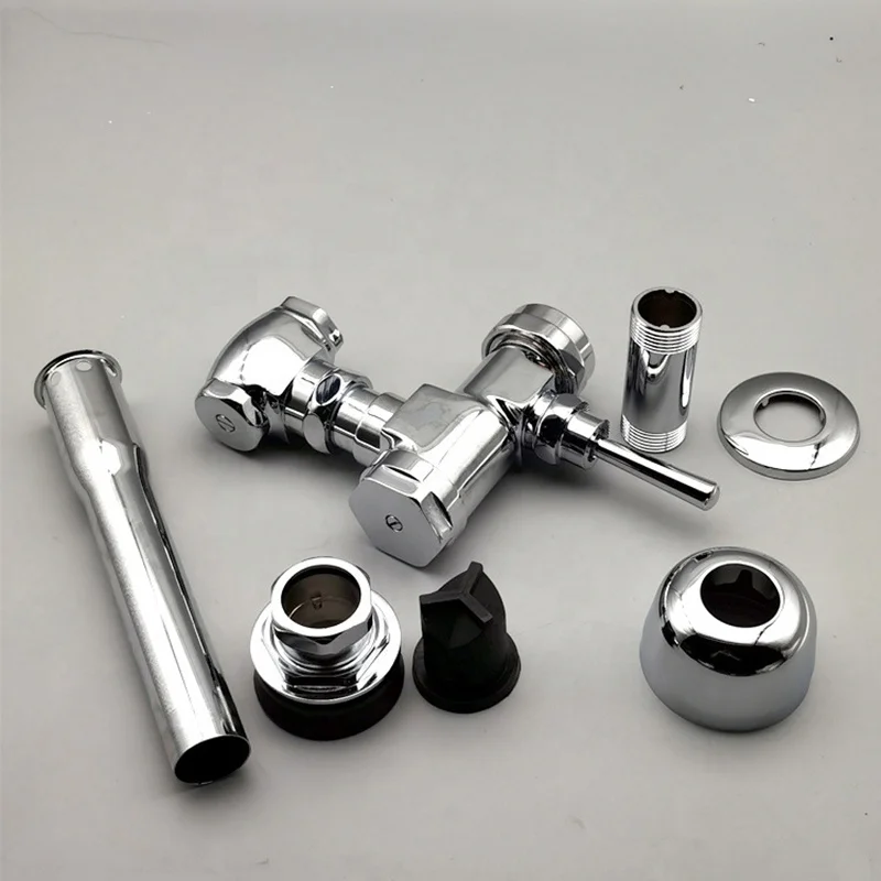 Hot Sale Concealed Flush Valve Time Delay Action Flush Valve Self Closing toilet flush valve gasket