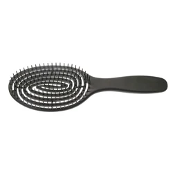 Private Label Hot Selling Detangling Hair Brush Plastic Handle Styling Vent Design Hair Brush for Wet and Dry Hair