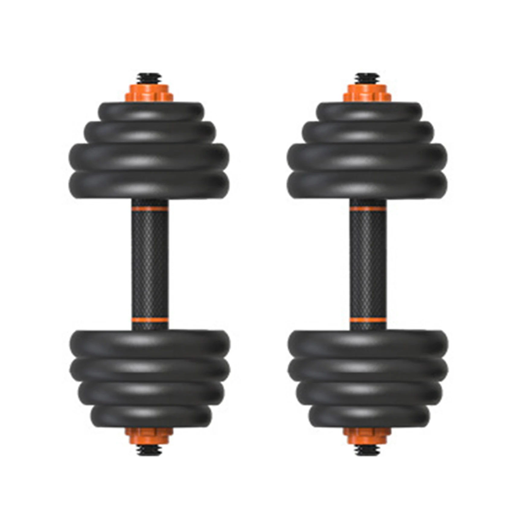 FED Adjustable Rubber 10kg 20kg 30kg 40kg Free Weights For Sale Gym Stainless Steel Dumbbell Barbell Push Up Bar Kettle bell Set