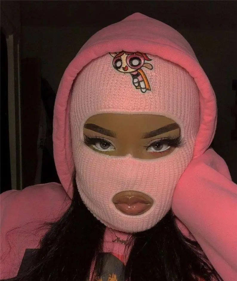 
Hat Counter Strike headgear For women to keep warm in winter Rushb mask for bandits and Bandits colorful headgear 