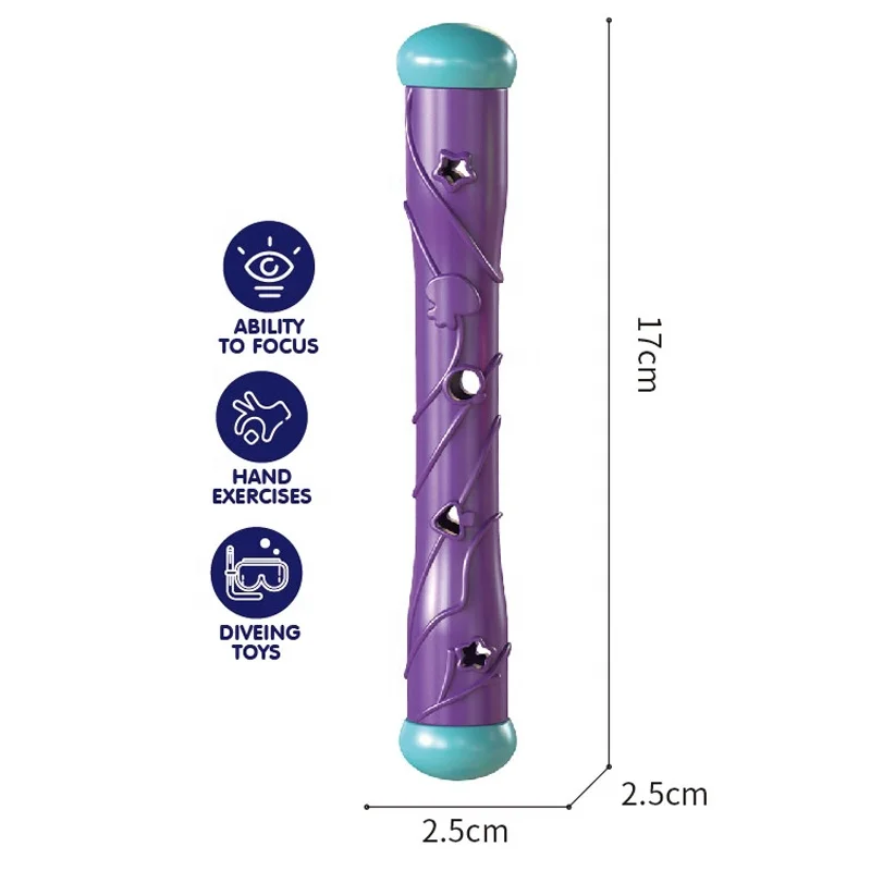 Cheap new swimming pool toys plastic diving stick pool dive toys for kids adults