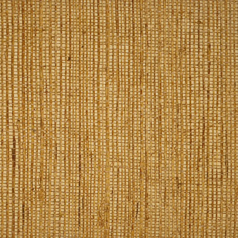 Luxury Textured Bakery Brown Sisal Grasscloth Wallpaper Roll for Office Home Bedroom
