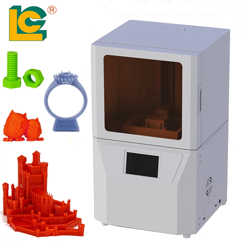 Multi Function Desktop Metal 3D Printer for Building Model Glass Metal Plastic Product 3D Printing Machine