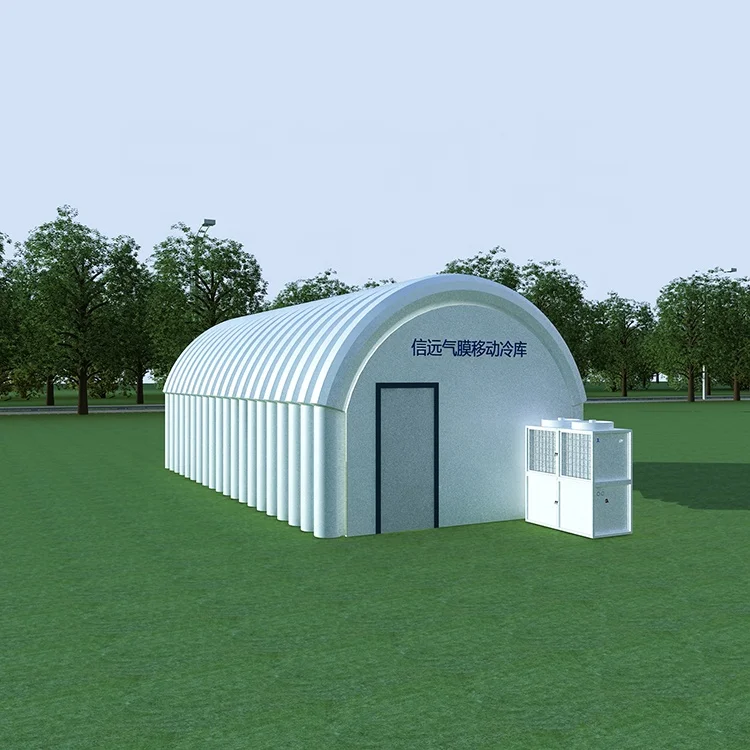 High quality Inflatable membrane for mobile cold storage Fresh flowers and plants preservation warehouse
