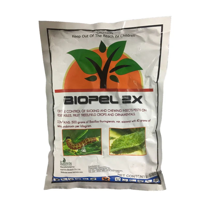 Bt insecticide Bacillus thuringiensis 8000IU/mg,16000IU/mg WP, moths killer