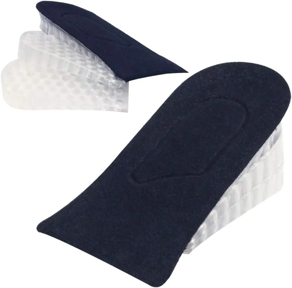 Height-increasing insole 2/3/4 layers Air Cushion Heel plug-in lifting shoe insole men and women invisible elevator adjustable h