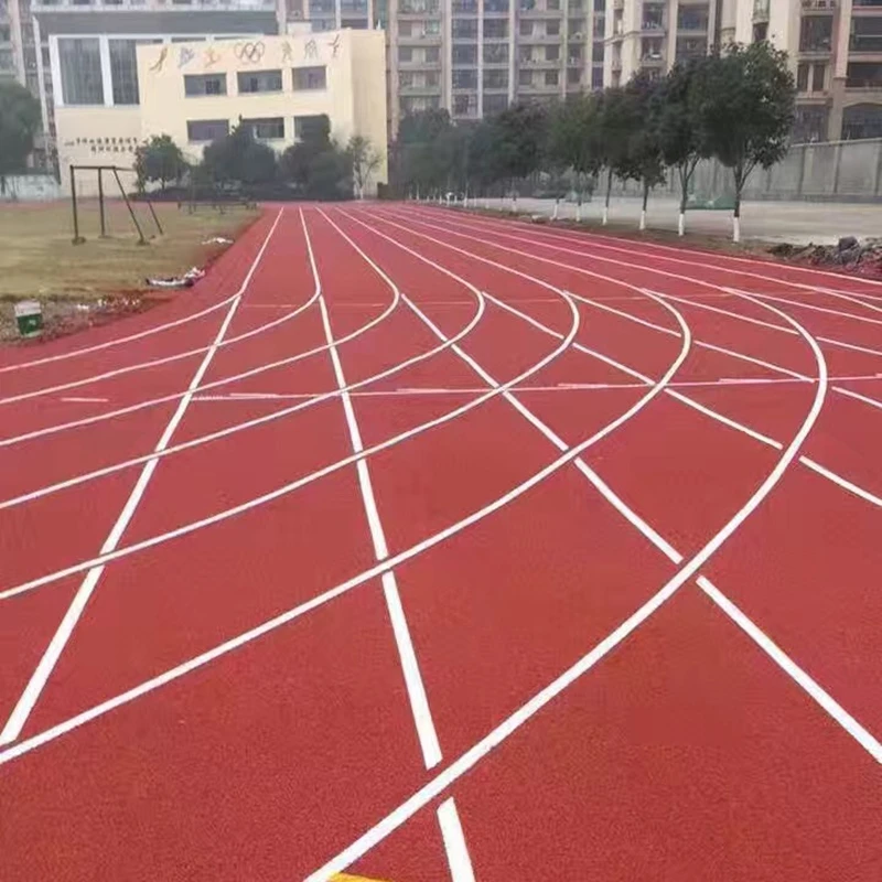 WAF Approved Prefabricated Rubber Running Track for 400 Meter Standard Field Playground Outdoor CE