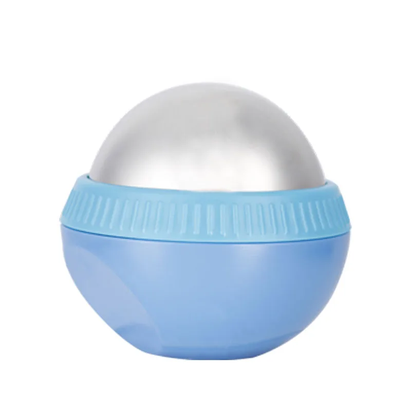 Cold therapyStainless Steel Ice Massage Ball neck foot Muscle Wellness Relax Custom Logo Massage Ball Multipurpose Rolling ball