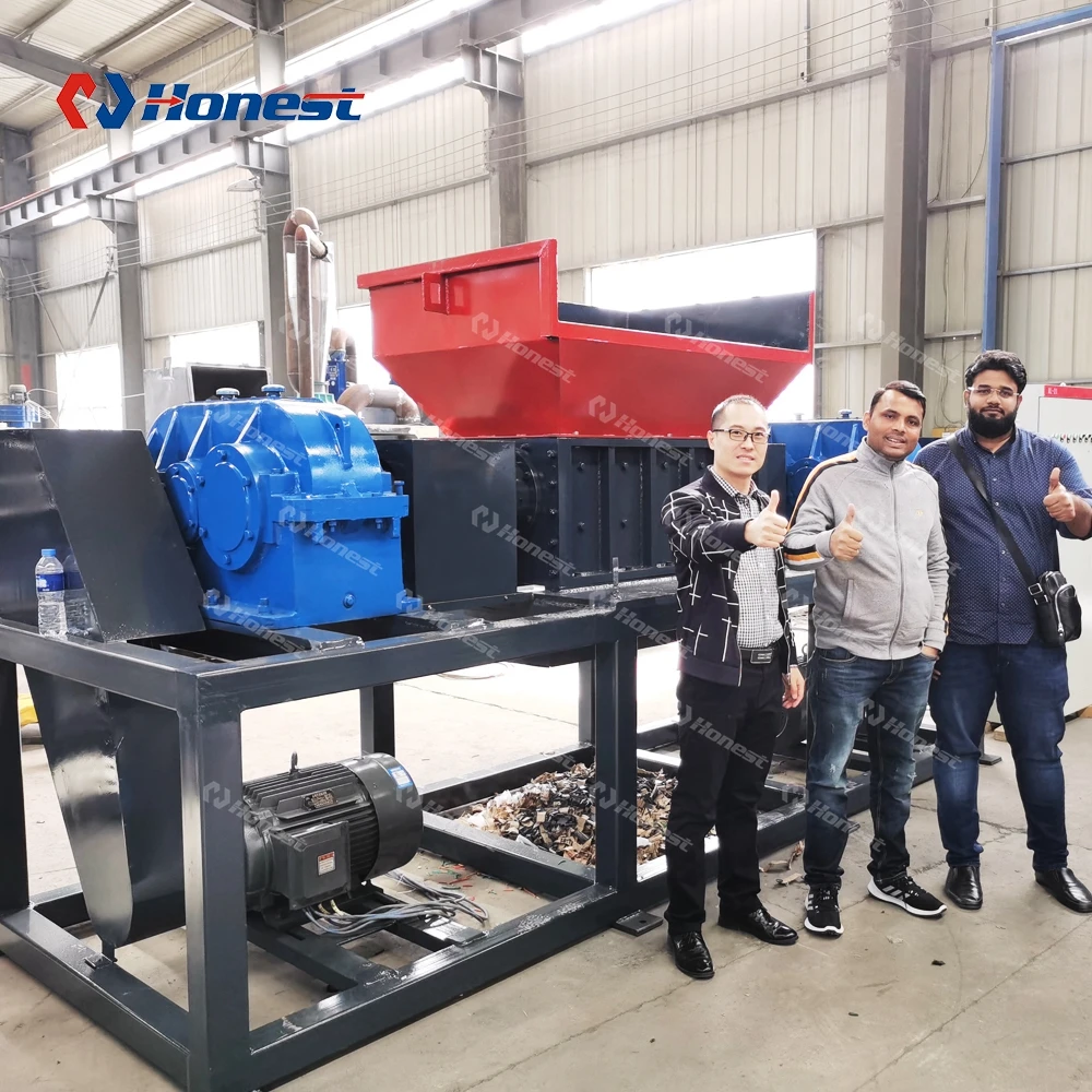 Scrap Recycled Waste Metal Shredder Machine Price