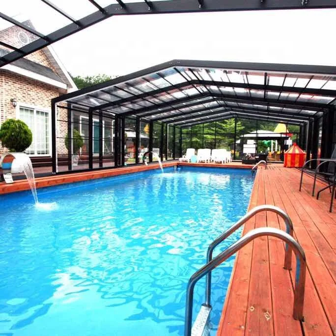 Swimming Pool Enclosure Residential / Swimming Pool Dome Cover