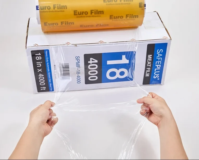 Rollo de envoltura пригодный для производства ПВХ 45 см 1500 м embalaje plastico extra ancho mayorista peliculas plasticas