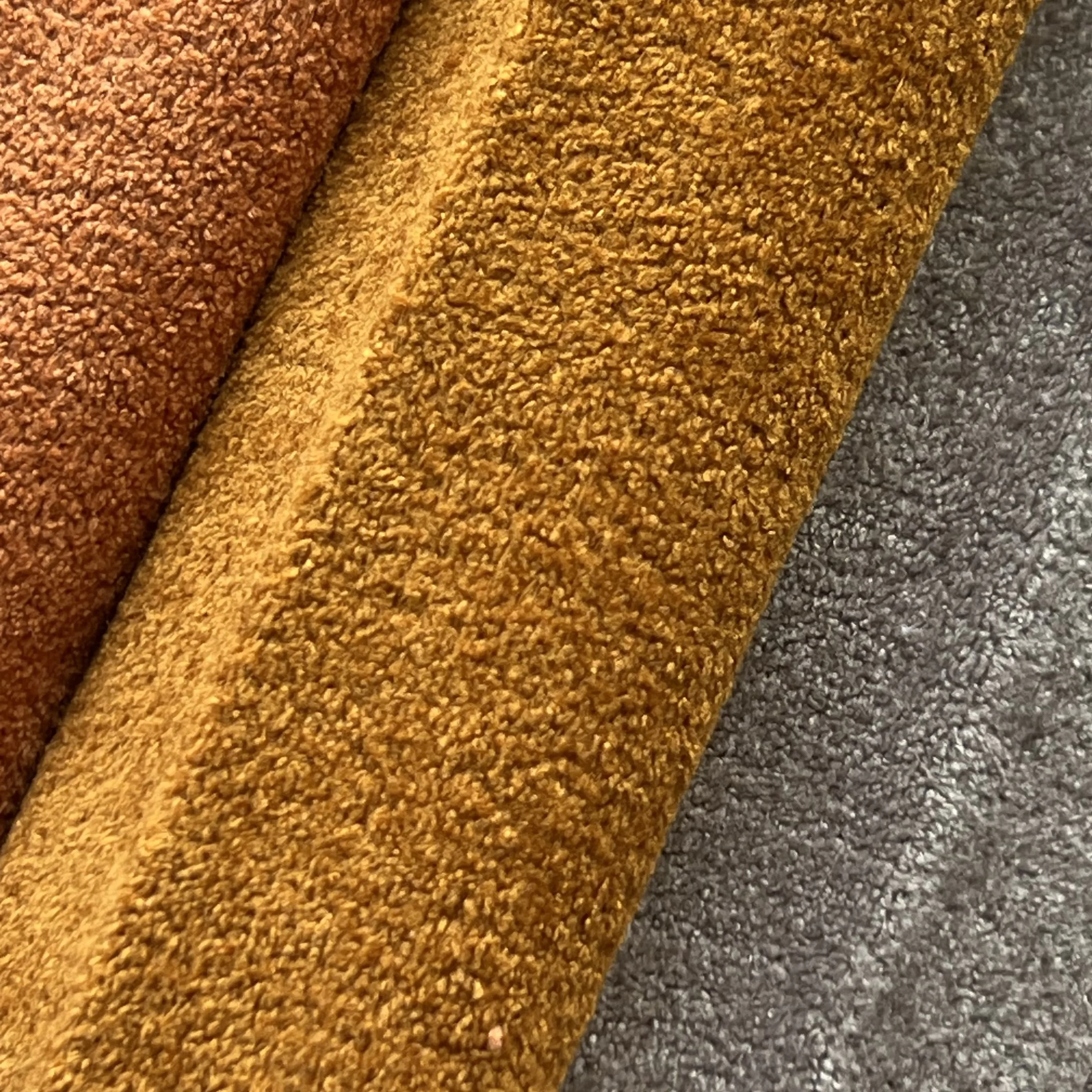 High Quality 100% Polyester Fleece Chenille Velvet Fabric Woven  for Home Textile Upholstery and Sofa Seat Cushion Cover