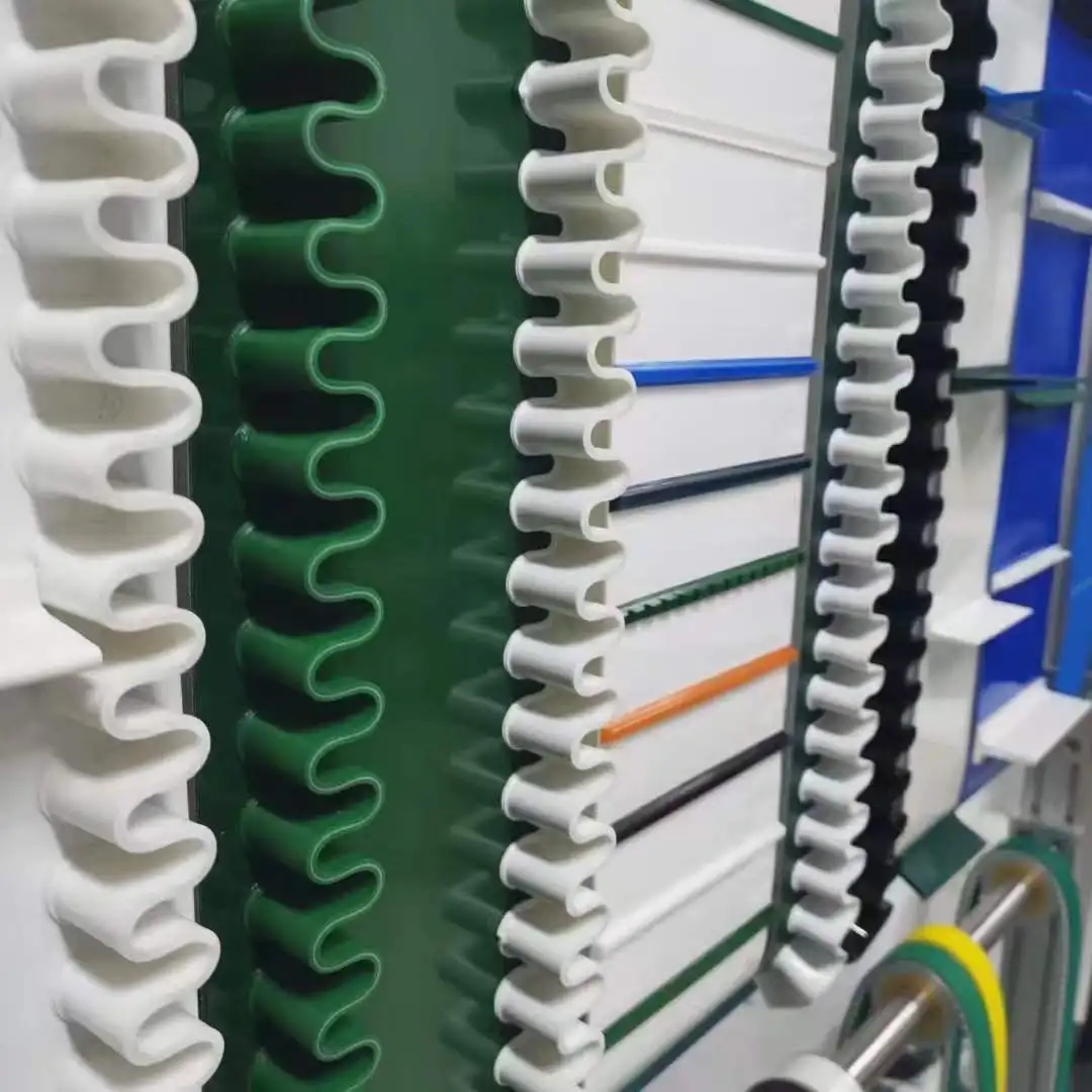 Long service Life airport luggage conveyor slats pvc conveyor belt food grade conveyor belt for modular machine