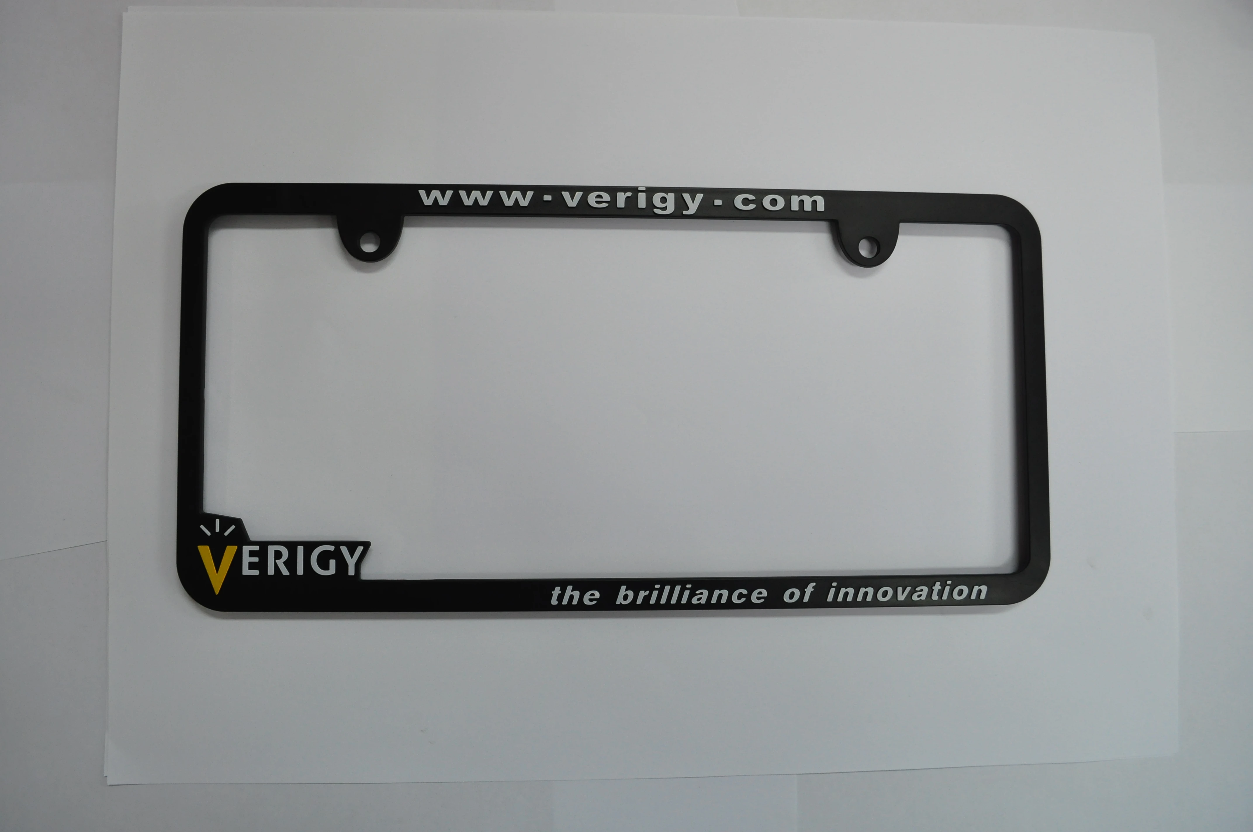 top quality wholesale plastic license plate frame