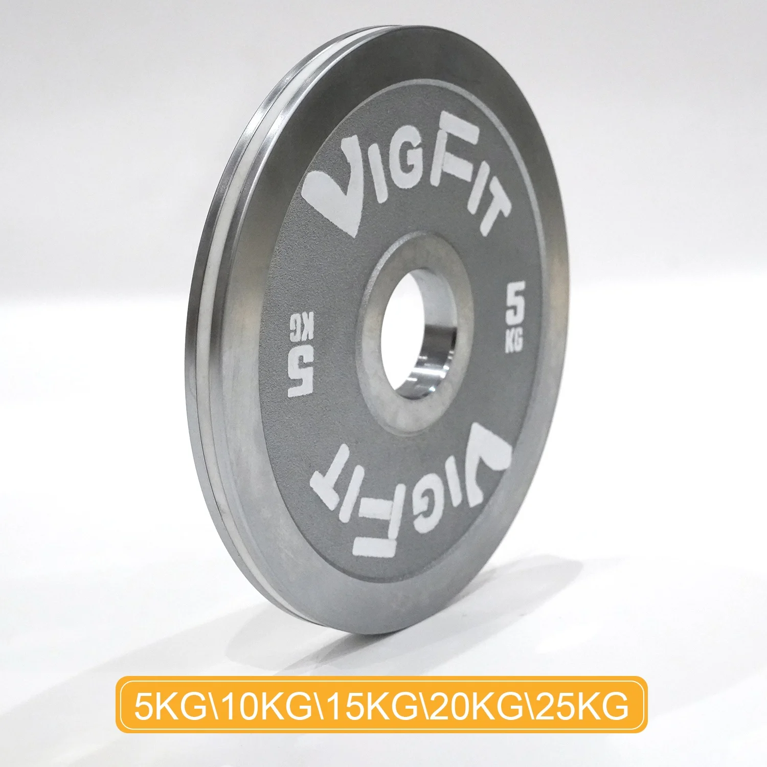 5KG/10KG/15KG/20KG/25KG Hard Chromed Barbell Steel Weight Plates For Strength Training Multiple sizes available